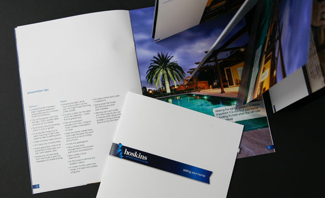 Hoskins Real Estate Brochure Design